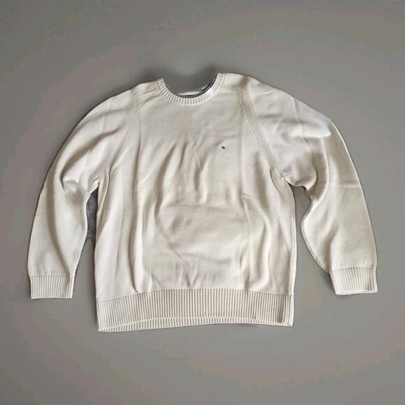 Tommy Hilfiger Classic Cotton Mens Sweater XXL Preppy Country Club Old Money - Picture 1 of 8